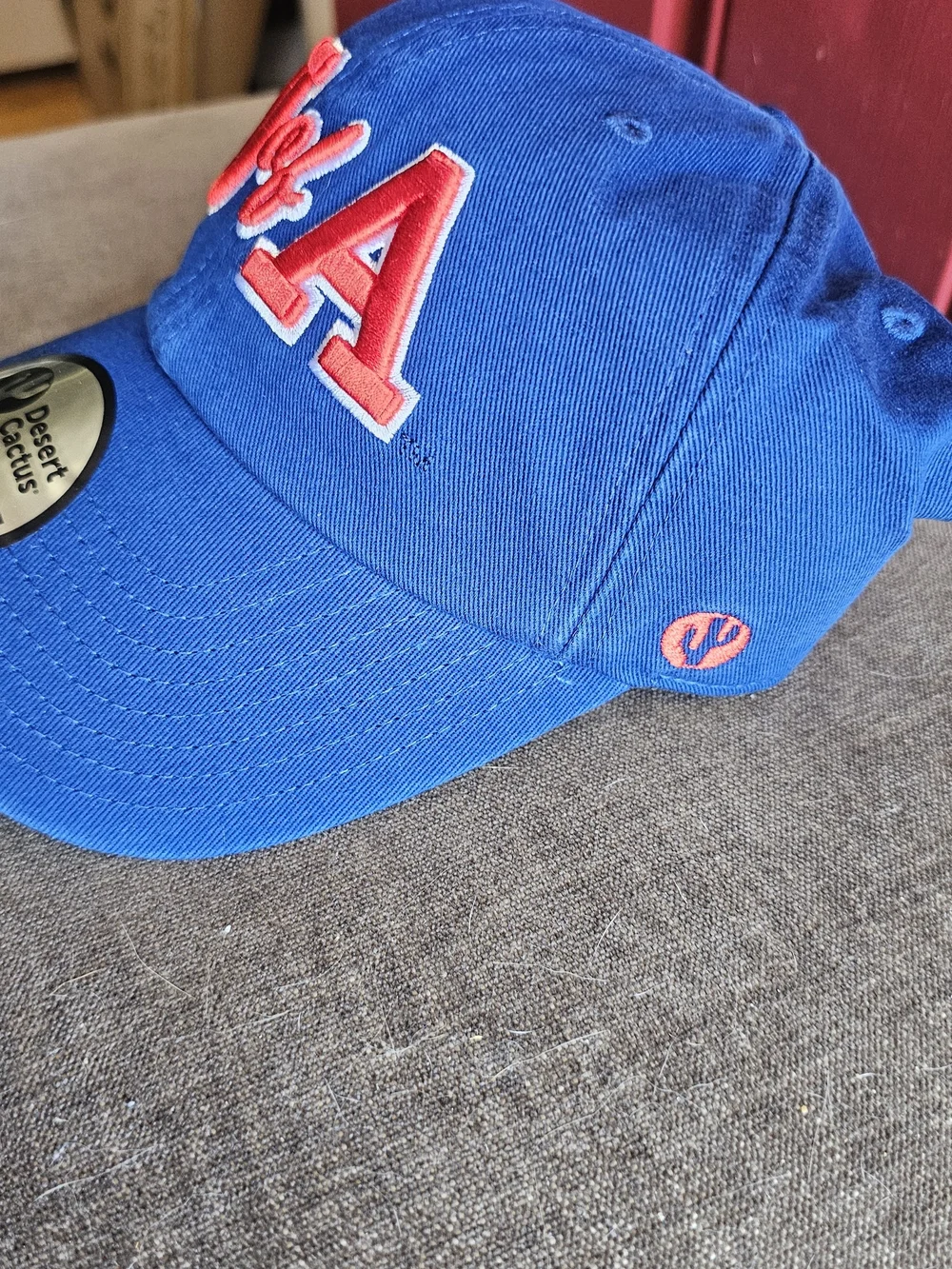 NEW University of Arizona Wildcats Retro Logo U of A Blue Hat Cap Desert Cactus